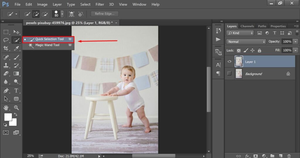 how to blur background in photoshop 2023
