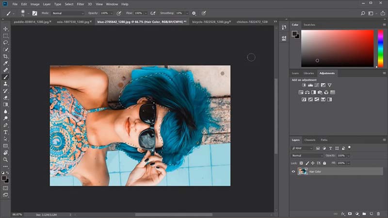 work with Adobe Photoshop