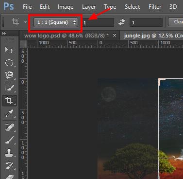 ration in Photoshop