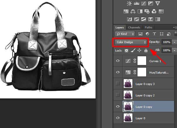 Grayscale Image Conversion Through Adjustment Layer