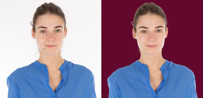 portrait retouching service