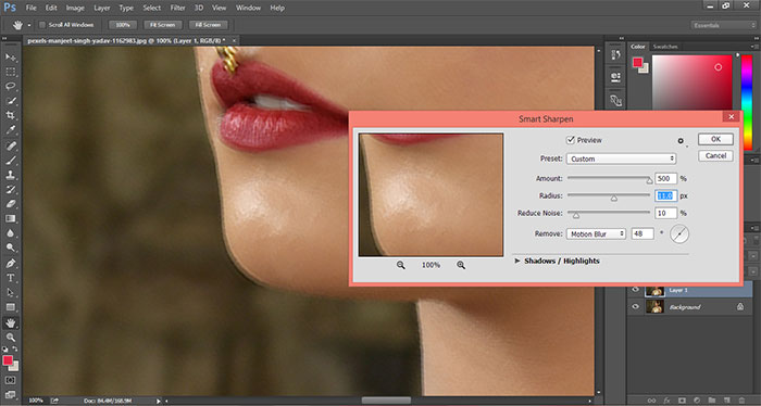 How To Remove Blur In Photoshop - Best Tutorial 2022 10