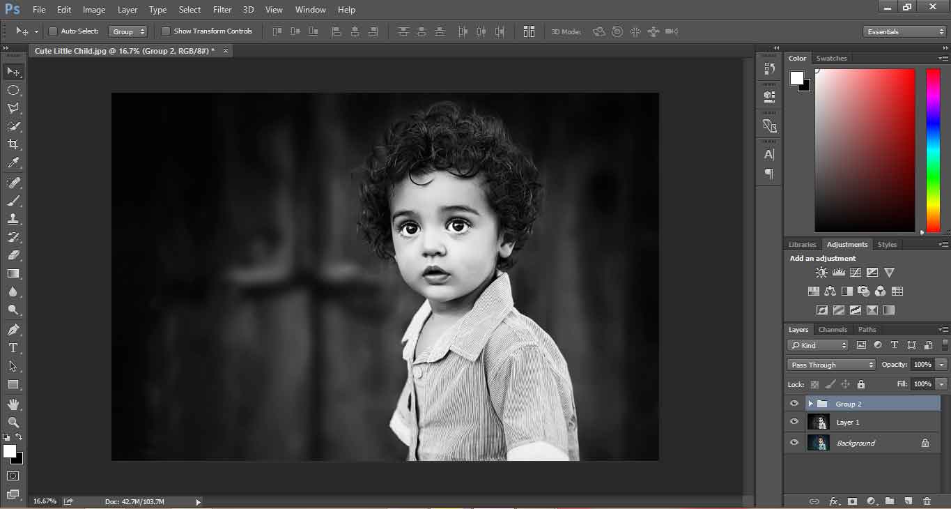 How to Make Black and White Photos in Photoshop-6 Easy Steps