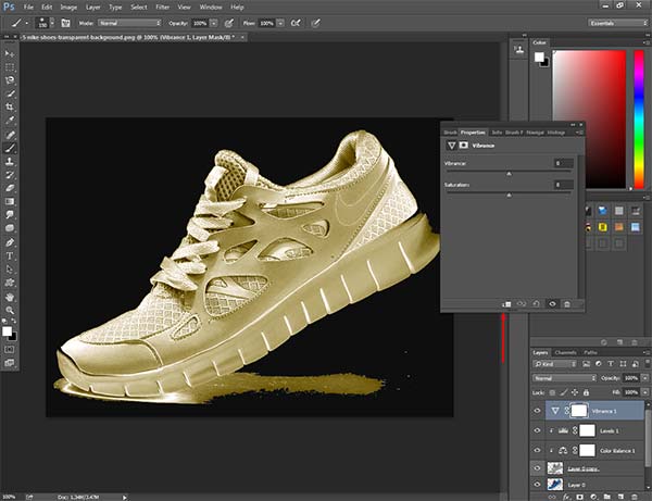 Make something look Gold in Photoshop