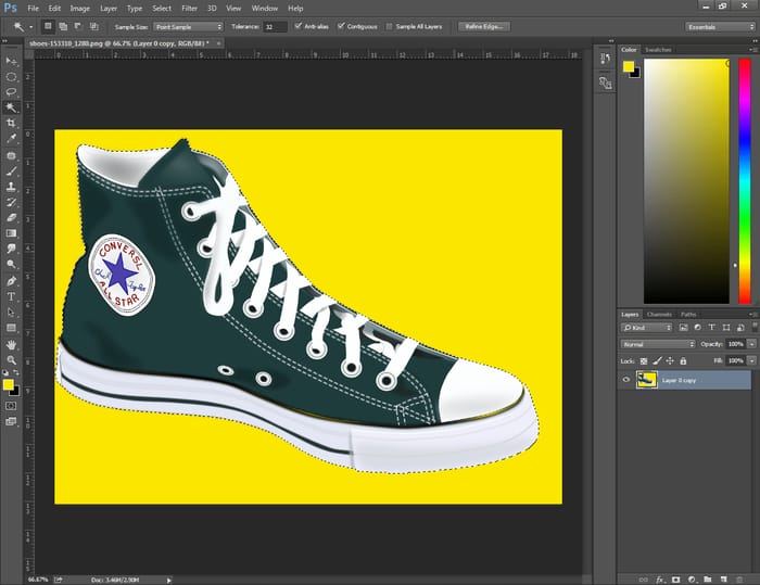 Quick Tip - How to invert colors using Photoshop 