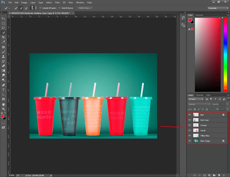 How to Select Layer in Photoshop