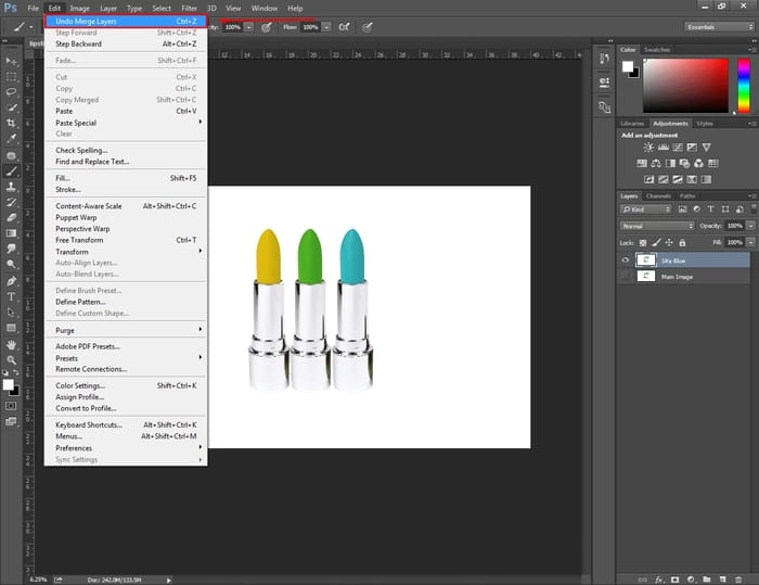 How to Unmerge Layers in Photoshop? 4 Undo Merged Layer