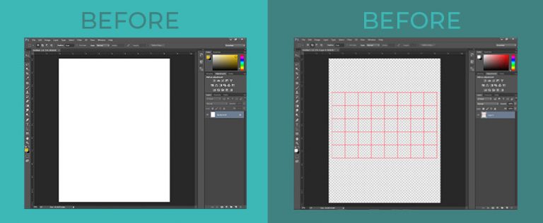 how-to-make-a-table-in-photoshop-clipping-way