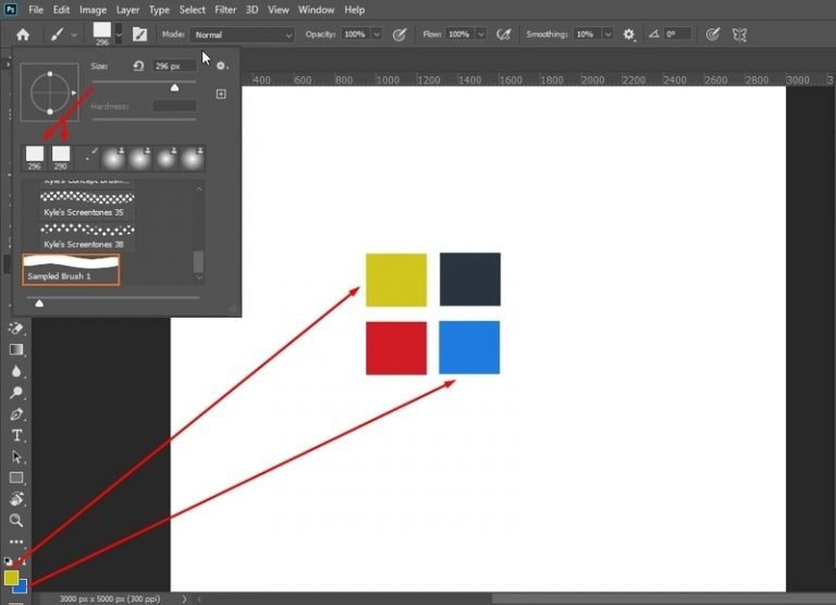 Square Brushes 3 Simple Steps Along with Indepth Discussion