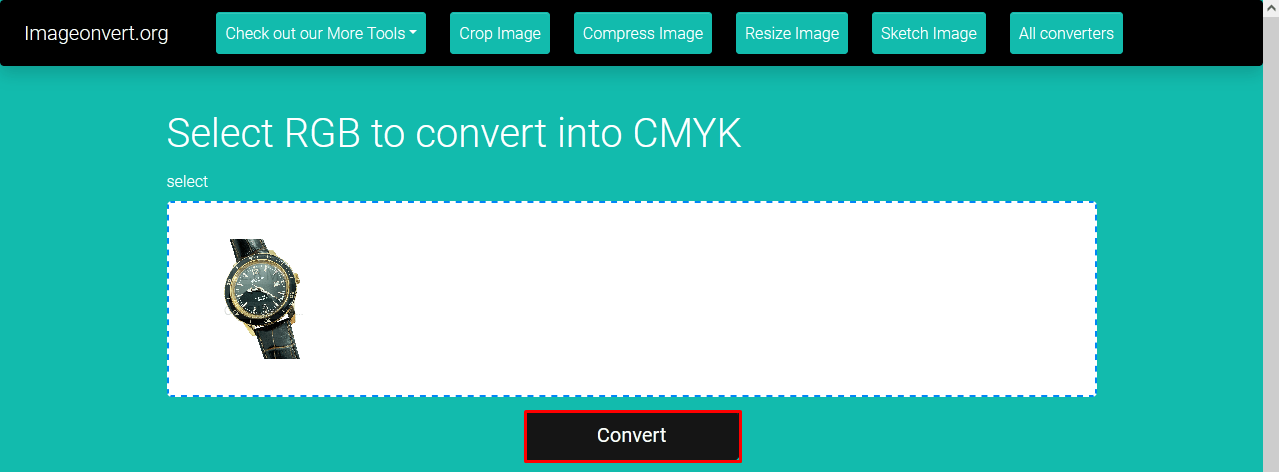 Converted to CMYK