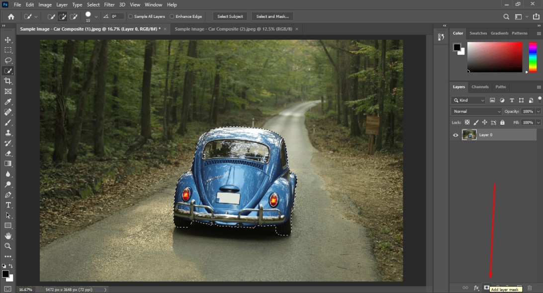 How To Blend Two Images In Photoshop-