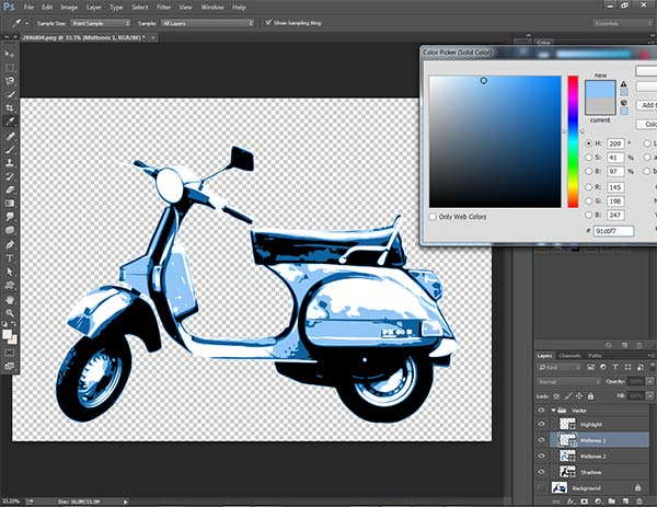 How To Vectorize An Image In Photoshop- Within 2 Minutes 18