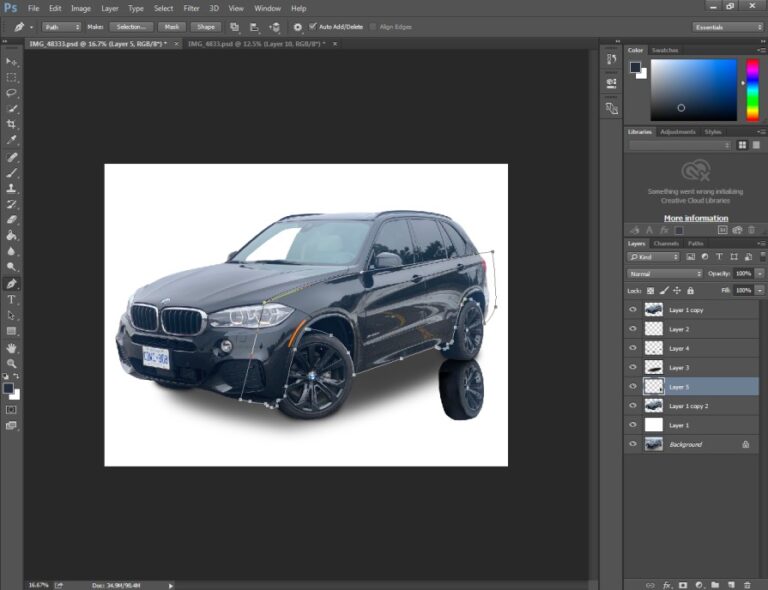 How To Edit Car Photos In Photoshop | Clipping Way