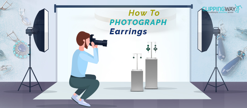 how to photograph earrings