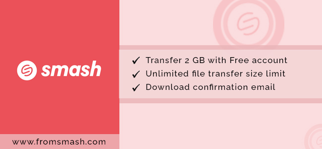 Unlimited Data Transfer Free-SMASH FILE TRANSFER, From Smash File transfer  