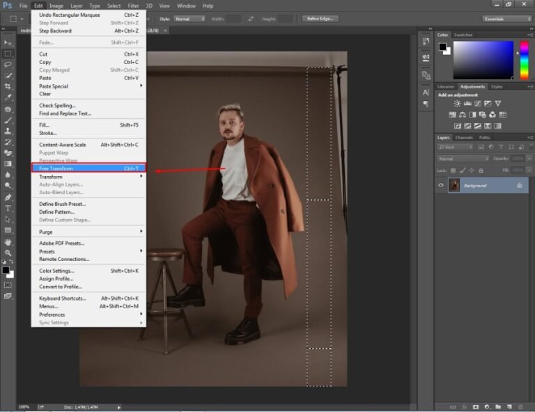 How To Extend Background in Photoshop with 2 Editing Hacks