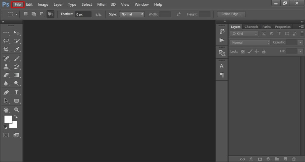 how to zoom in and zoom out photoshop