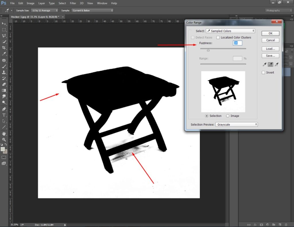 how to cut out an image in photoshop app