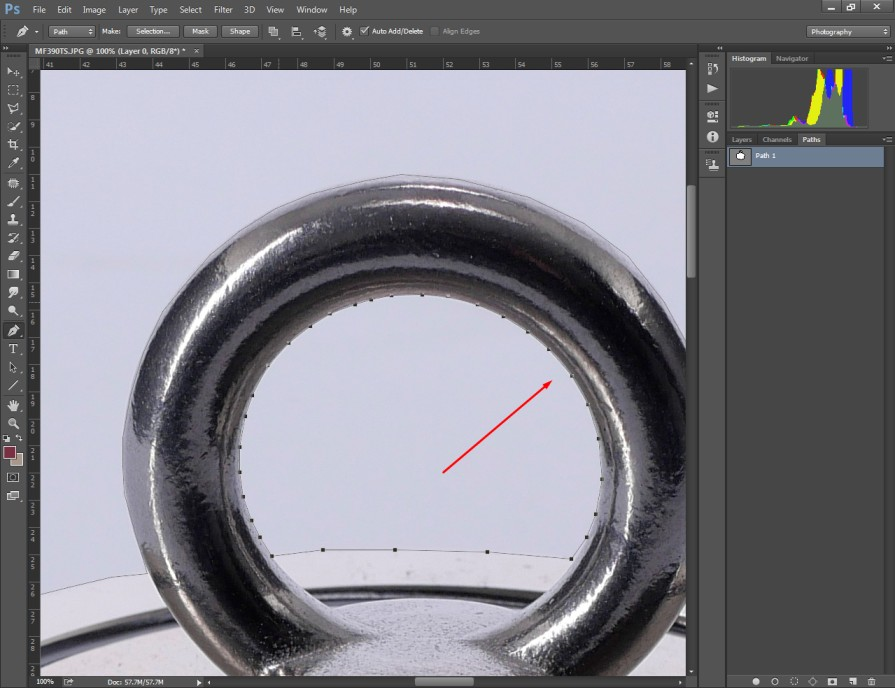 how to cut out an image in adobe photoshop