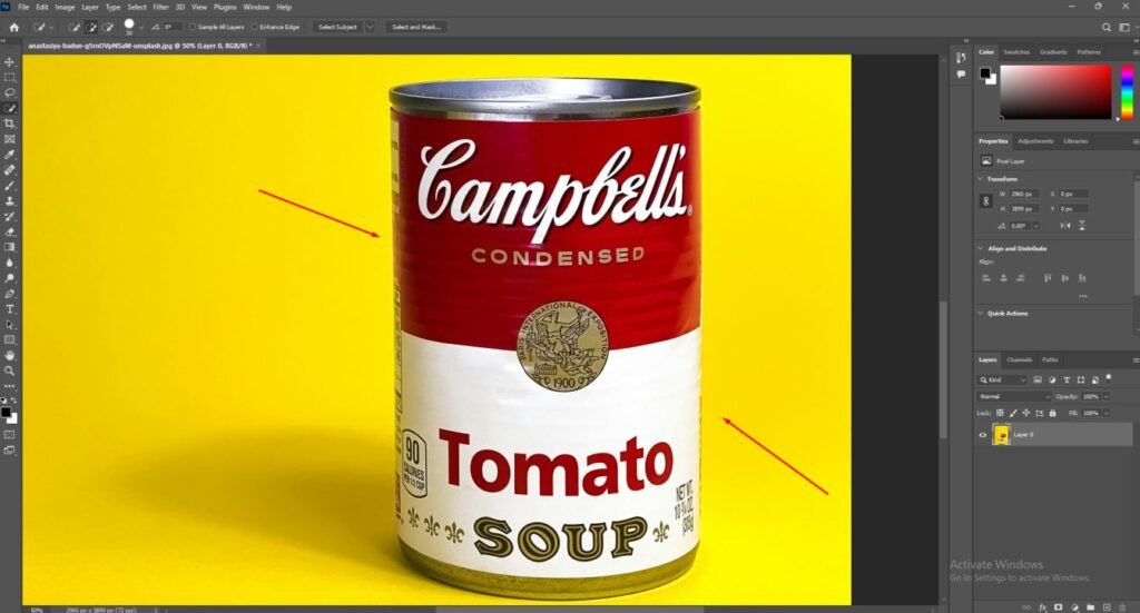 How to add background in Photoshop? Replace Any Background 5 How to add background in Photoshop? Replace Any Background 2