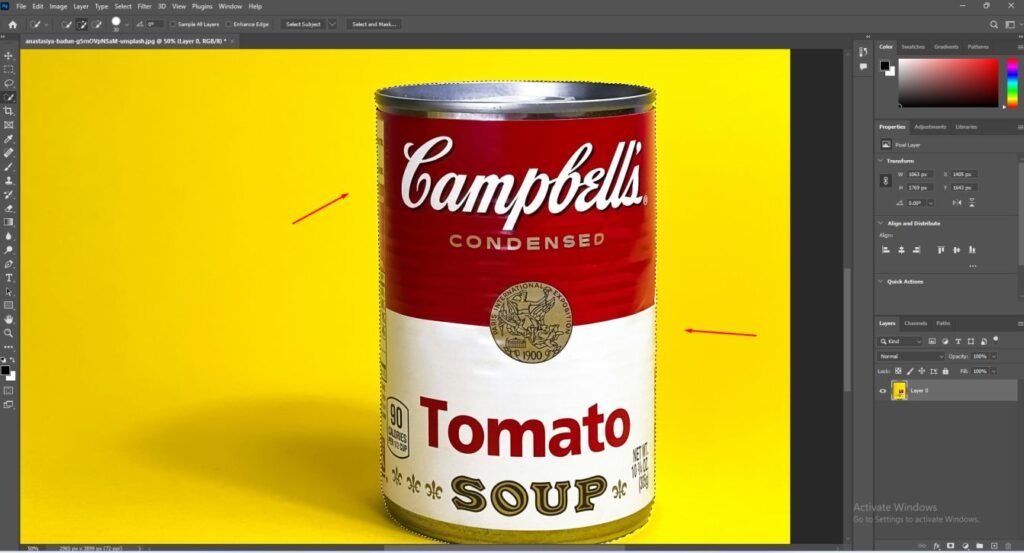 How to add background in Photoshop? Replace Any Background 6 How to add background in Photoshop? Replace Any Background 3