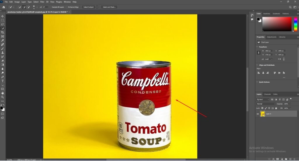 How to add background in Photoshop? Replace Any Background 7 How to add background in Photoshop? Replace Any Background 4