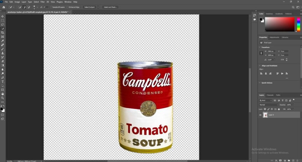 How to add background in Photoshop? Replace Any Background 9 How to add background in Photoshop? Replace Any Background 6