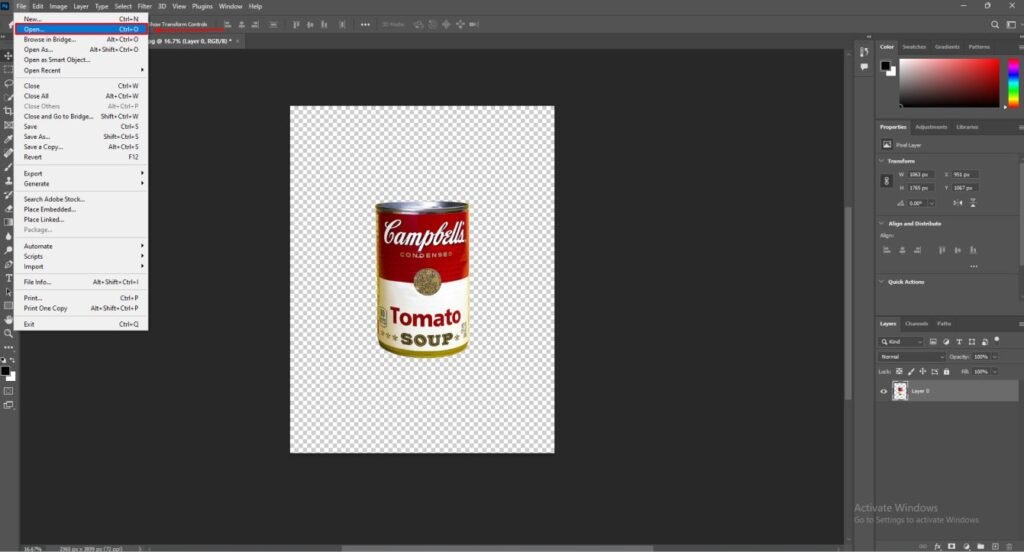 How to add background in Photoshop? Replace Any Background 10 How to add background in Photoshop? Replace Any Background 7